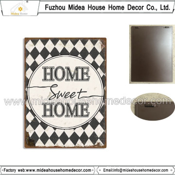 Klassische Retro Home Dekoration Metall Plaque